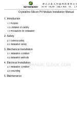 Astronergy CHSM60P-HC Installation Manual