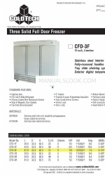 ColdTech CFD-3F Specifications