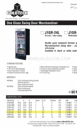 ColdTech J1GR-24L Specifications