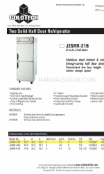 ColdTech J2SRR-21B Specifications