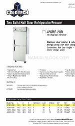 ColdTech J4SRF-40B Specifications