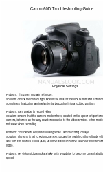 Canon EOS 60D Руководство по устранению неполадок