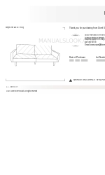 Dorel Home Products Linen Futon 2110029UK Manual