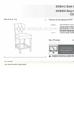 Dorel Home Products S038412 Manuale