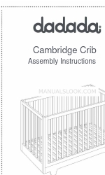 dadada Cambridge Crib Assembly Instructions Manual