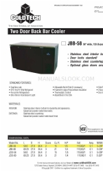 ColdTech JBB-58 Spécifications