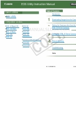 Canon EOS Utility Instruction Manual