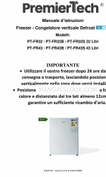 DADO PremierTech PT-FR32B Manuale di istruzioni