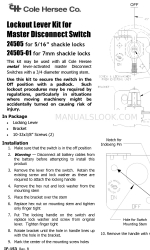 Cole Hersee 24505-01 Посібник з монтажу
