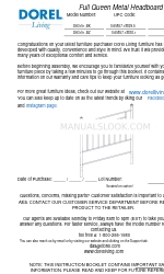 Dorel Living 0-65857-18829-5 Assembly Instructions Manual