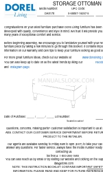Dorel Living 0-65857-19257-5 Інструкція з експлуатації