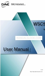 DAE INSTRUMENT WSC500A User Manual