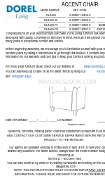 Dorel Living ACCENT DL8460 Handbuch