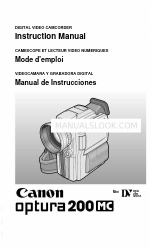 Canon Optura 200 MC Manual de instrucciones