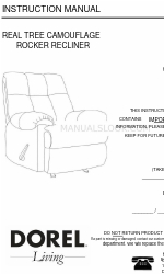 Dorel Living DA6314RT5 Manual de instruções