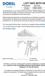 Dorel Living DA6580-SIL Manual