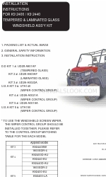 Daedong UD28-A903AF Manual de instruções de instalação