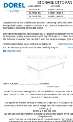 Dorel Living DL7232S-BL Manuale