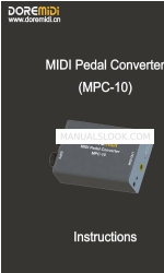 DOREMIDI MPC-10 Руководство по эксплуатации