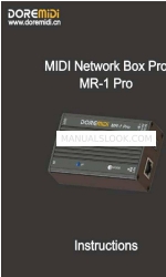 DOREMIDI MR-1 Pro Инструкции