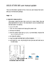 Asus A7V8X-MX SE Update Manual