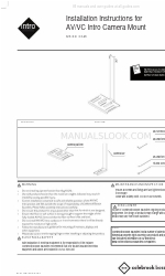 Colebrook Bosson Saunders AV/VC Intro AVS/031/CAM 1 Manuale di istruzioni per l'installazione