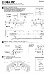 Dorex 1701 Instruções de instalação