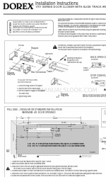 Dorex 1701 Series Инструкции по установке