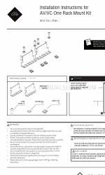 Colebrook Bosson Saunders AV/VC One AVS/021/RM1 Istruzioni per l'installazione