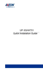 Asus Aaeon UP-3GHAT01 Quick Installation Manual