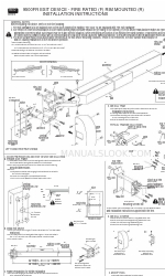 Dorex 9500 Series Instrucciones de instalación