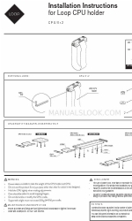 Colebrook Bosson Saunders Loop CPU/012 Anleitungen zur Installation