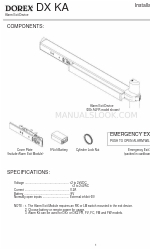 Dorex DX KA Einbauanleitung
