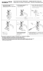 Dorex 9500 Instruções de manuseamento