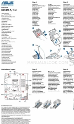 Asus B150M-A/M.2 Manual de início rápido