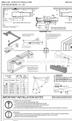 Dorex ARM441HDE Инструкции по установке