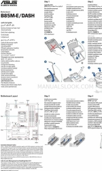 Asus B85M-E/DASH Manual de inicio rápido