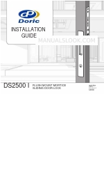 DORIC DS2500 Manual de instalação