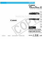 Canon PS G7 - PowerShot G7 Digital Camera Manuale d'uso