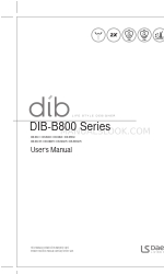 daewon DIB-B800 Series Manual del usuario