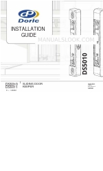 DORIC DS5011 Manuale di installazione