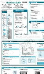 Canon S410 - PowerShot Digital ELPH Camera Посібник із швидкого старту