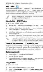 Asus EM64T Handleiding voor probleemoplossing