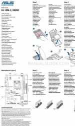 Asus H110M-C/HDMI Краткое руководство по эксплуатации