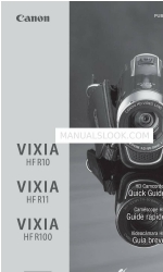 Canon VIXIA HF R10 Podręcznik kieszonkowy