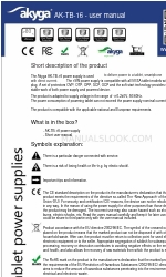 Akyga AK-TB-16 Podręcznik użytkownika