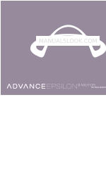 Advance acoustic Epsilon 9 Motor User's Manual Supplement