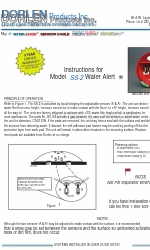 Dorlen SS-2 Water Alert Talimatlar