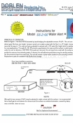 Dorlen SS-2100 Water Alert Talimatlar