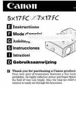 Canon 7x17 FC Manuel d'instructions